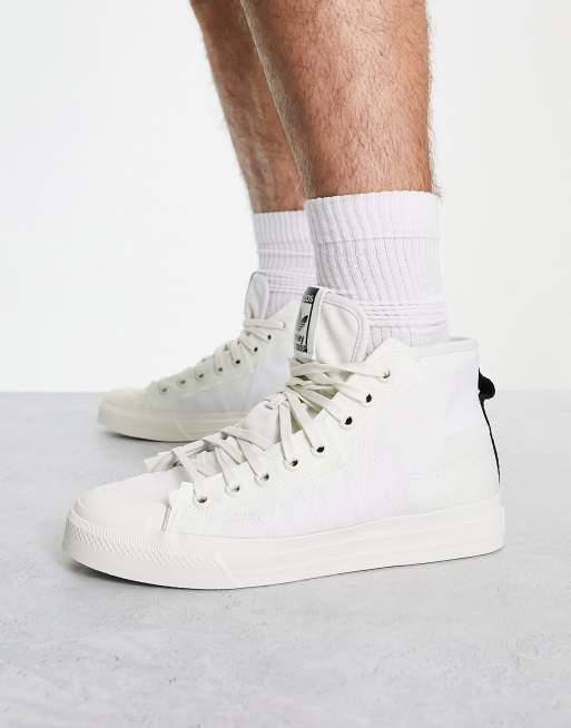 white Parley Nizza Hi sneakers in ASOS adidas Originals |