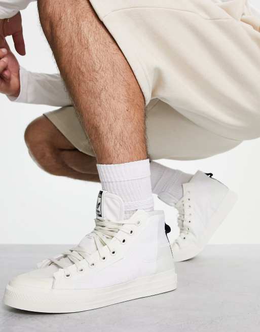 adidas Originals Nizza Hi Parley ASOS in | white sneakers