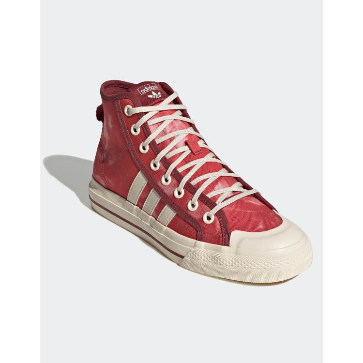 adidas Originals Nizza Hi RF Baskets montantes Rouge