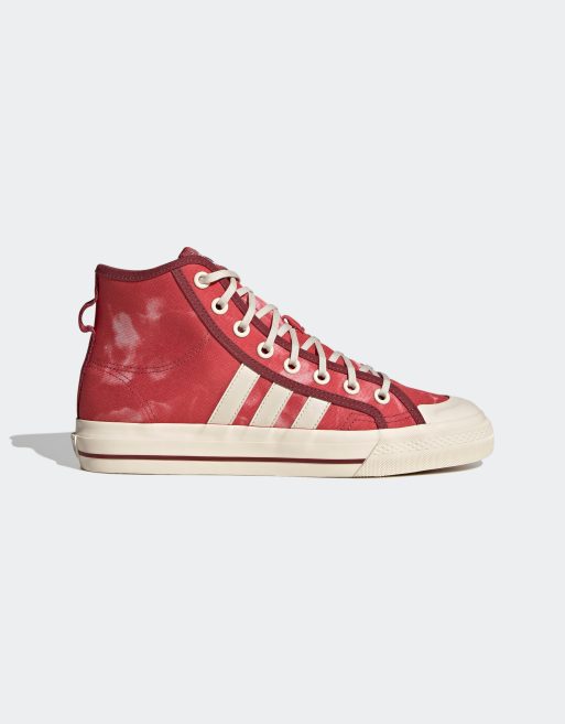 Adidas original nizza blanc hotsell et rouge