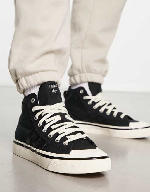 adidas originals home of classics nizza hi rf unisex sneaker