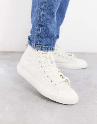 adidas nizza high white