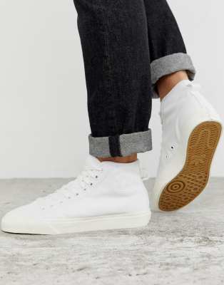 adidas nizza hi top trainers