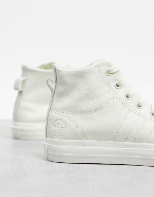 Adidas nizza cheap leather white