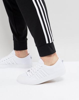 adidas Originals Nizza Lo Sneakers In White BZ0496 | ASOS