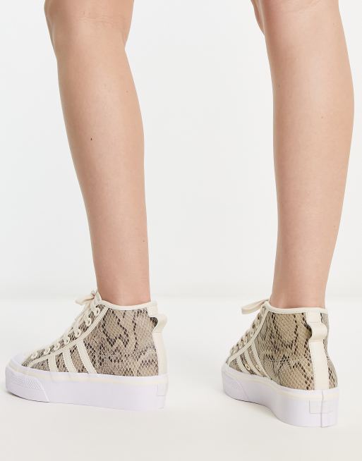 Snake clearance platform sneakers