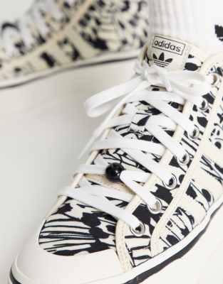 zebra print adidas trainers
