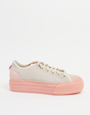 adidas platform pink