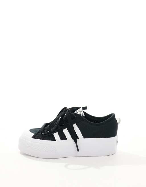 Adidas nizza all on sale black