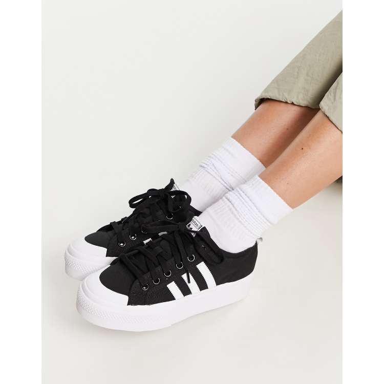 Adidas women's best sale platform sandals