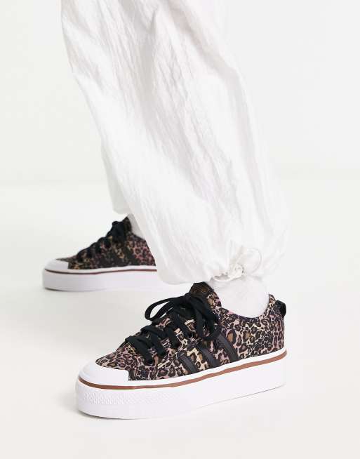 Adidas cheetah cheap print sneakers