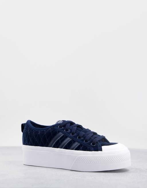 Blue sales velvet adidas