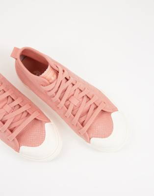 pink platform adidas