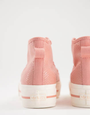 pink platform adidas