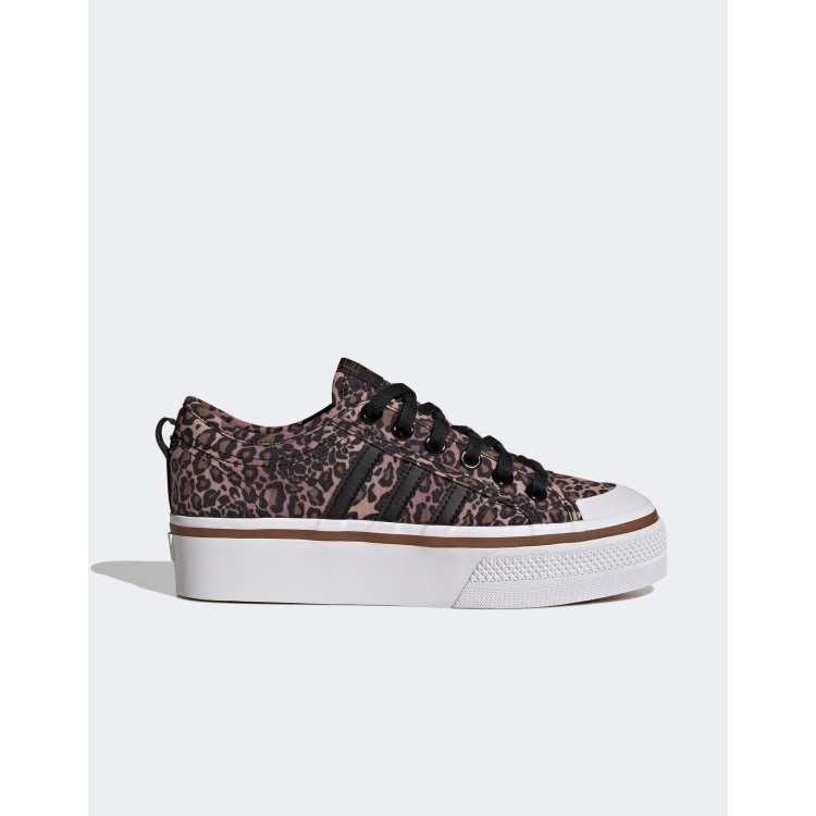 platform sneakers leopard
