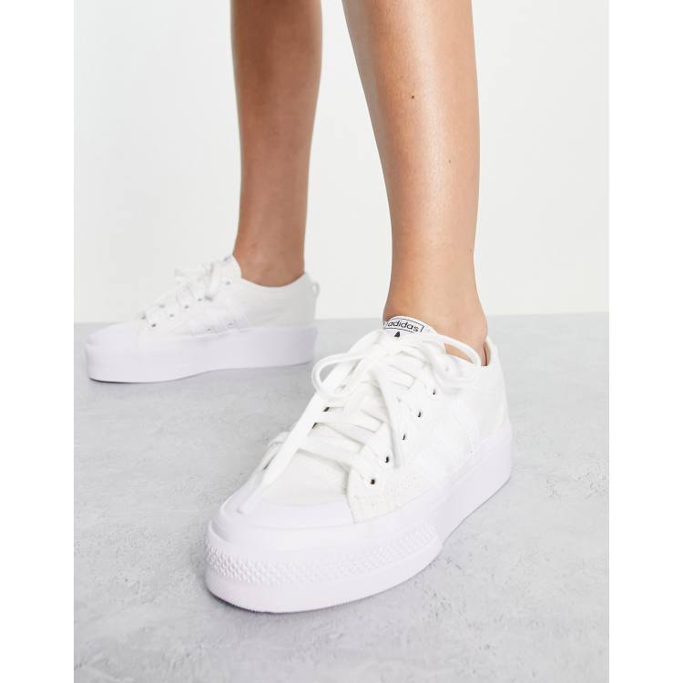 White platform cheap sneakers womens