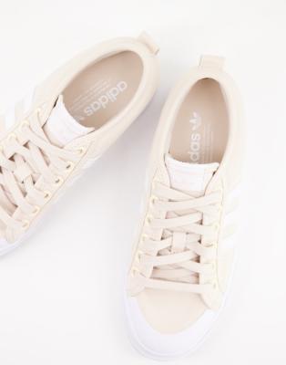 adidas nizza platform beige