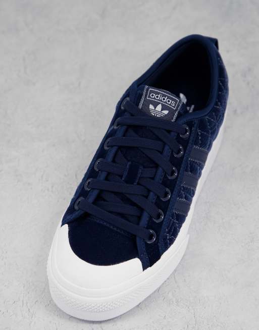 Velvet best sale adidas trainers