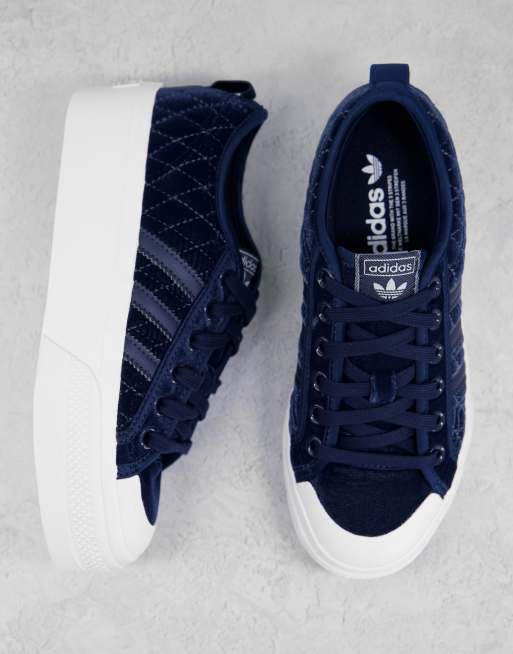 Velvet on sale adidas trainers