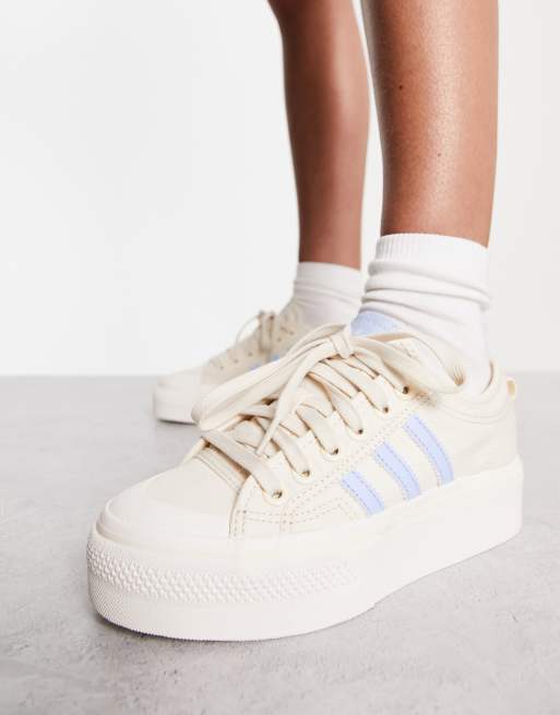 Adidas nizza best sale white and blue