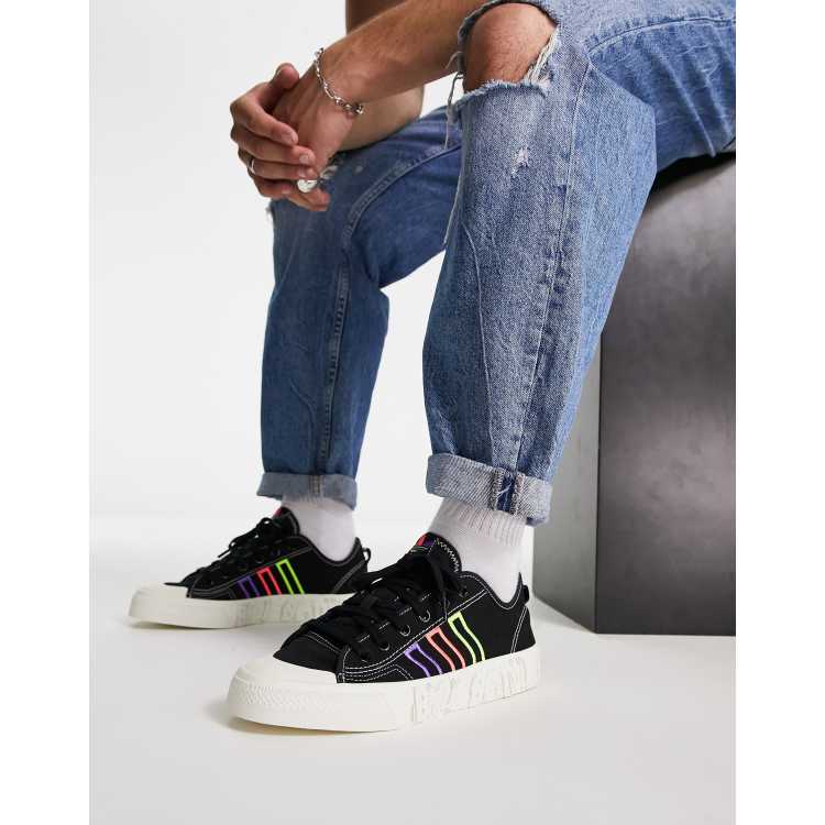 adidas Originals Nizza Pride Schwarze Sneaker ASOS