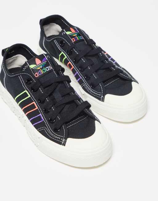 Adidas originals nizza 2024 pride unisex sneaker