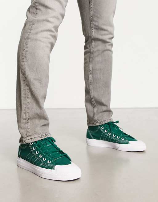 adidas Originals – Nizza RF Hi-Top-Sneaker in ASOS | College-Grün –