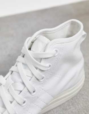 adidas trefoil high tops