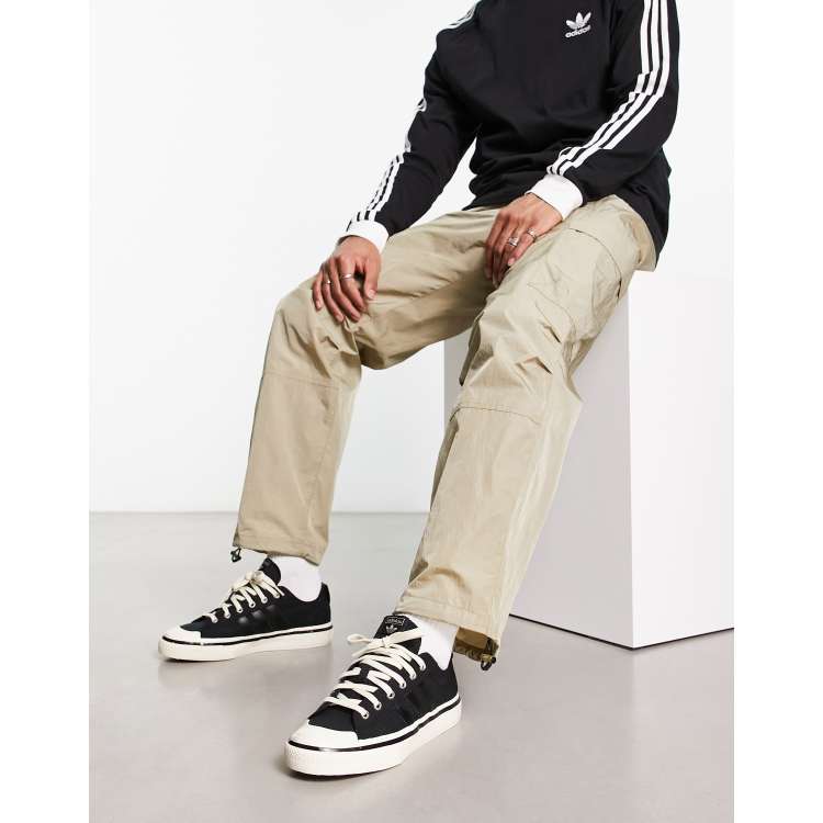 adidas Originals – Nizza | Sneaker RF und – ASOS Schwarz in Weiß