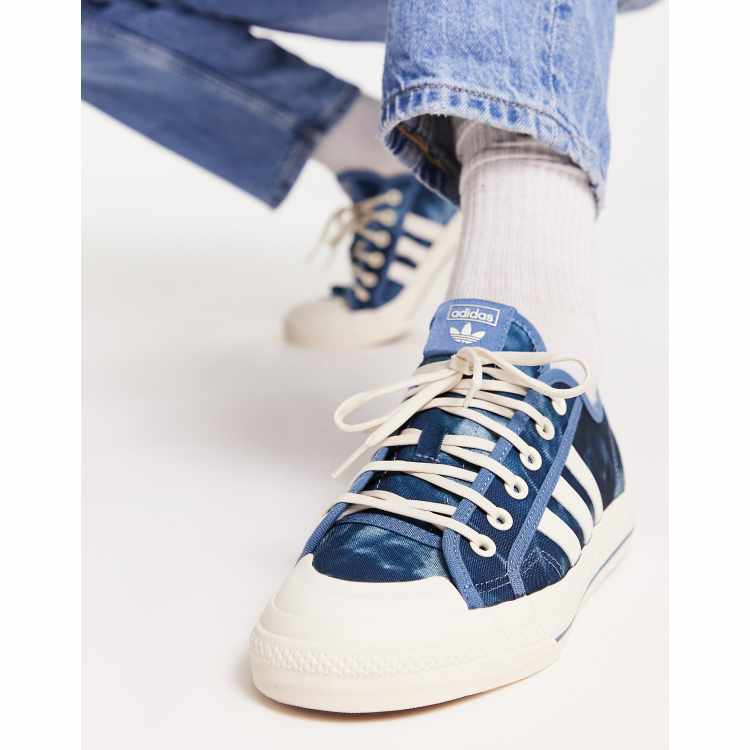 adidas Originals Nizza RF sneakers in and white | ASOS