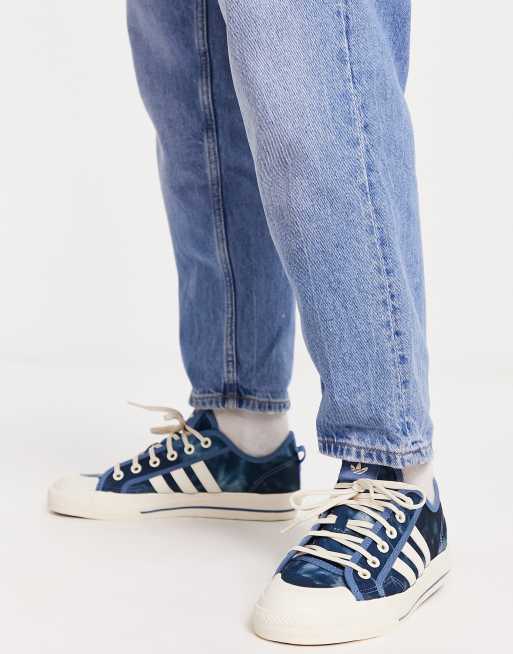 adidas superstar 80s dlx Deepblue femme