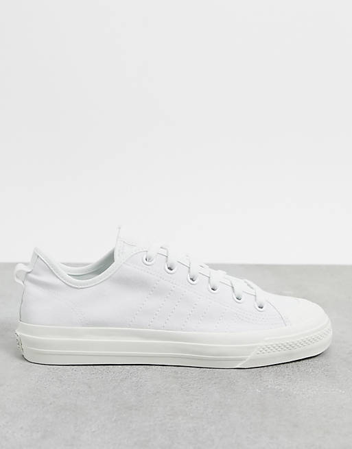 adidas Originals - Nizza RF - Sneakers in tela bianca جوينت آيس