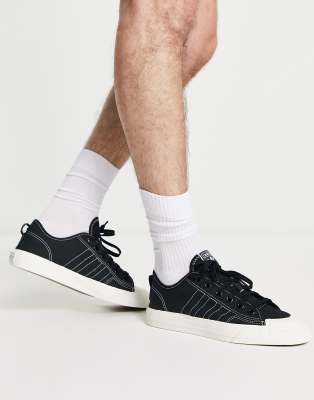 adidas Originals Nizza sneaker in black ASOS 