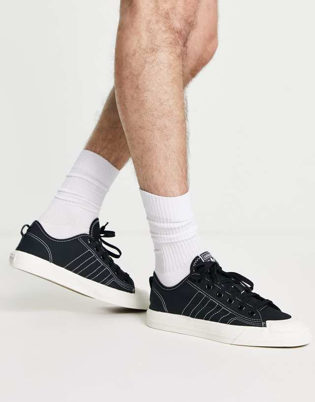 adidas Originals Nizza sneaker in black