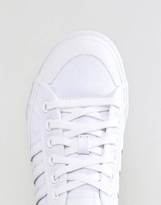adidas Originals - Nizza - Sneakers bianche di tela