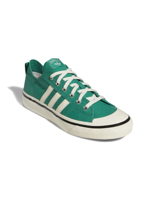 adidas Originals Nizza sneakers in green