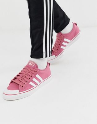 adidas Originals nizza sneakers in Pink 