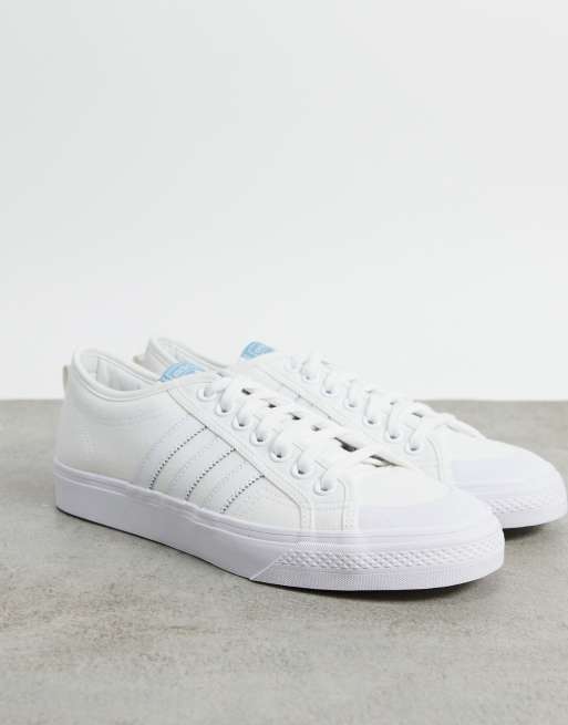 nizza adidas white