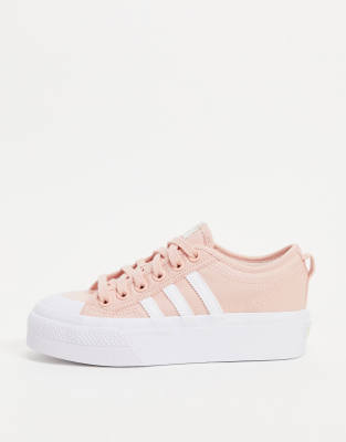 adidas platform pink