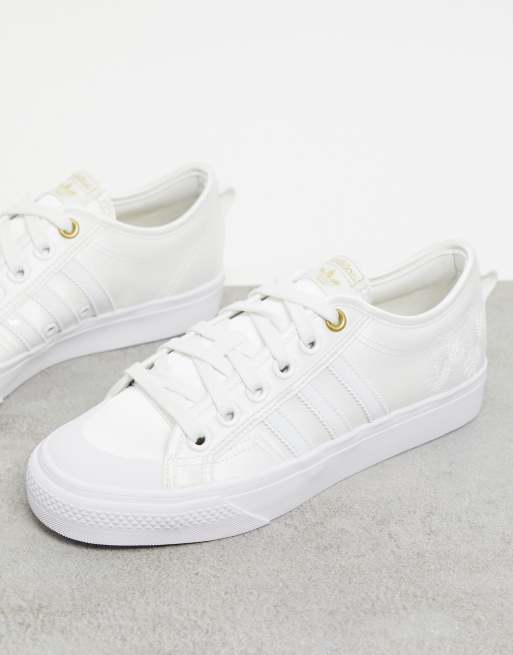 adidas original nizza white