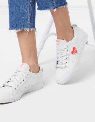 adidas originals heart nizza trainers