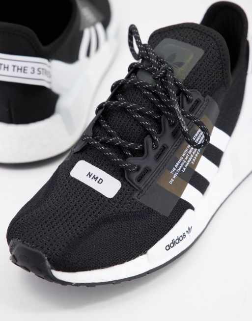 Nmd noir shop et blanc