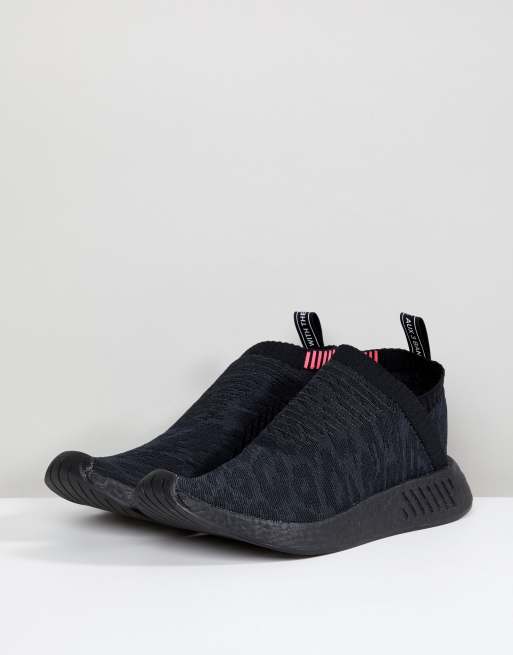 sælger frisk spade adidas Originals NMD CS2 Primeknit Boost Sneakers In Black CQ2373 | ASOS