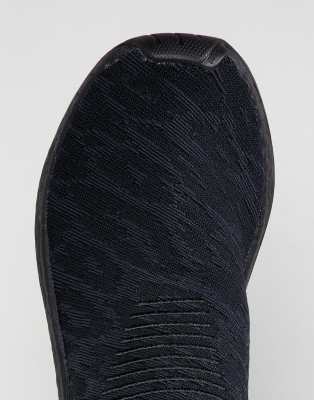 adidas originals nmd cs2 primeknit boost trainers in black
