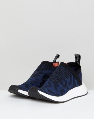 adidas Originals NMD Cs2 Shadow Knit Trainers In Navy | ASOS