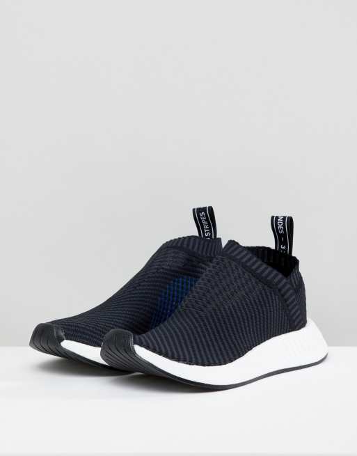 Adidas originals nmd cs2 cheap sneaker in black and white