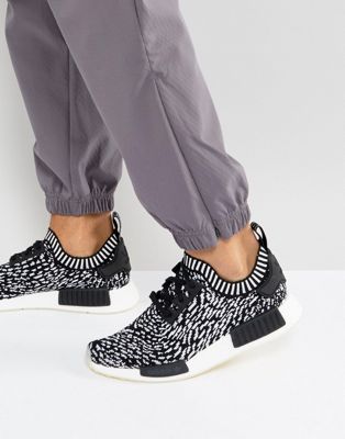adidas Originals NMD R1 Primeknit Sneakers In Black BY3013 | ASOS