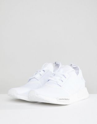 adidas nmd r1 primeknit white