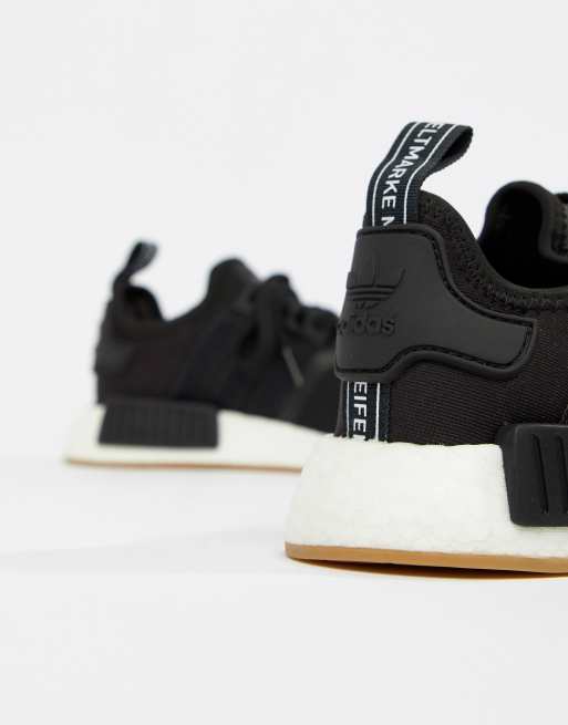 adidas Originals Nmd R1 Schwarze Sneaker ASOS