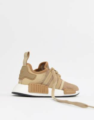 adidas nmd r1 con righe oro